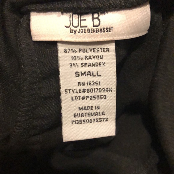 Joe B long black skirt with side slits Small - Picture 6 of 6